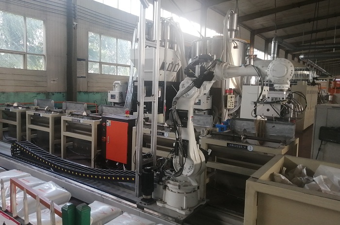 喜贺 华虹反粘防水板信息化监造系统正式运行